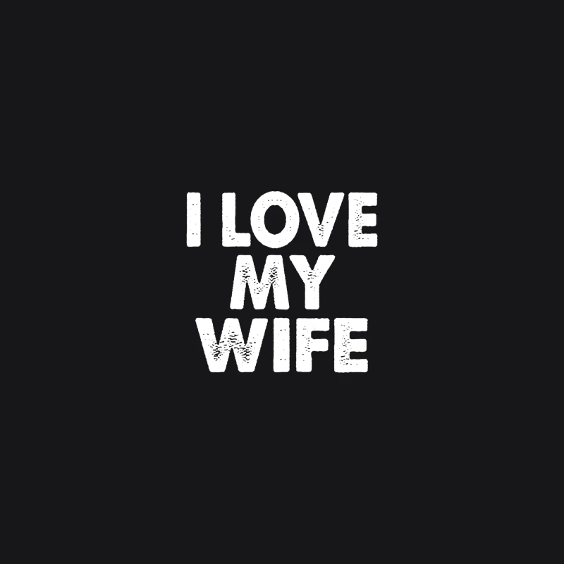 T-shirt avec message I Love My Wife Homme Sweat à capuche