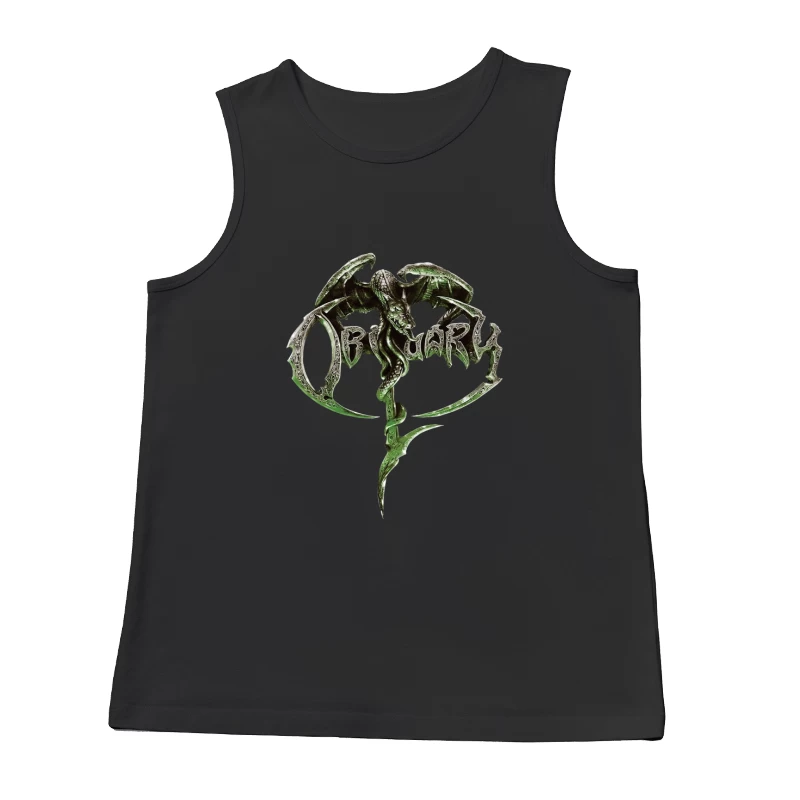 Obituary Dragon Logo Male Tank Top