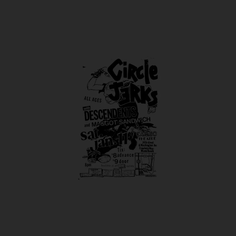 Circle Jerks Baseball Cap