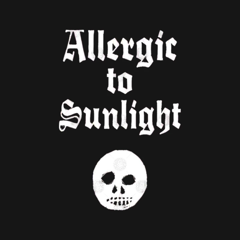 Allergic To Sunlight Mouse Pad