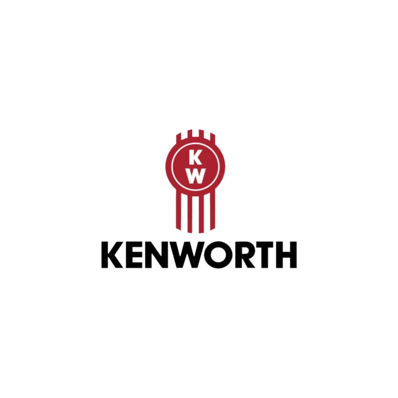 kenworth logo Desk Mat
