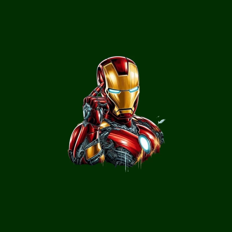 Iron Man Artwork iPhone Case