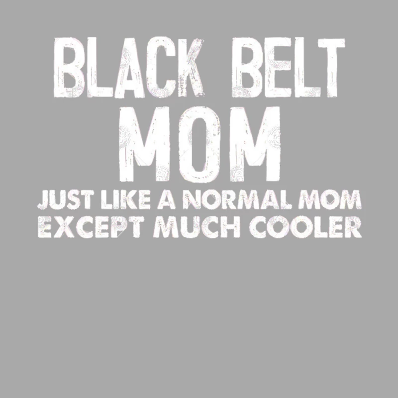 Black Belt Mom - Awesome Mom Fighter Gift Female Pullover Hoodie
