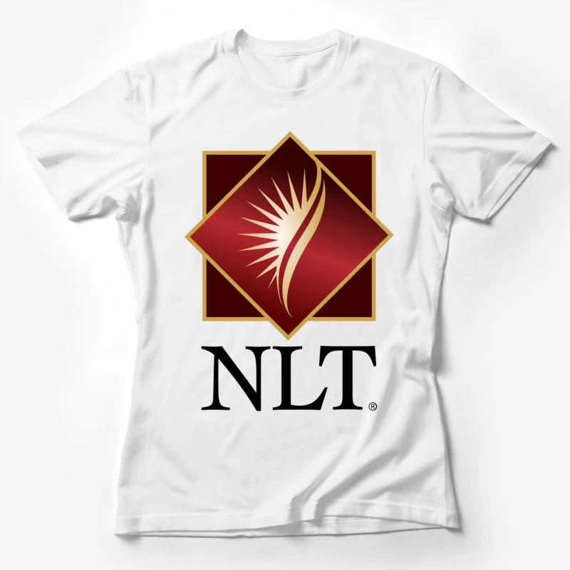 NLT Corporate Logo with Gold Diamond Design Female T-Shirt