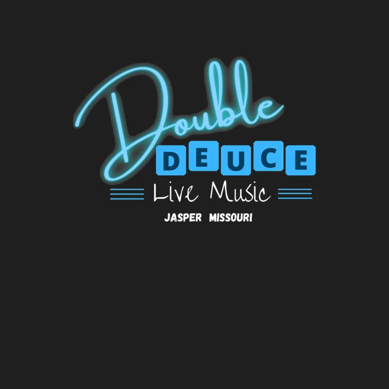 Double Deuce Live Music Venue in Jasper Missouri Male Tank Top