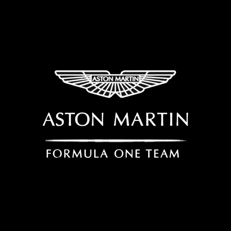 Aston Martin Formula One Team Racing Logo Mouse Pad