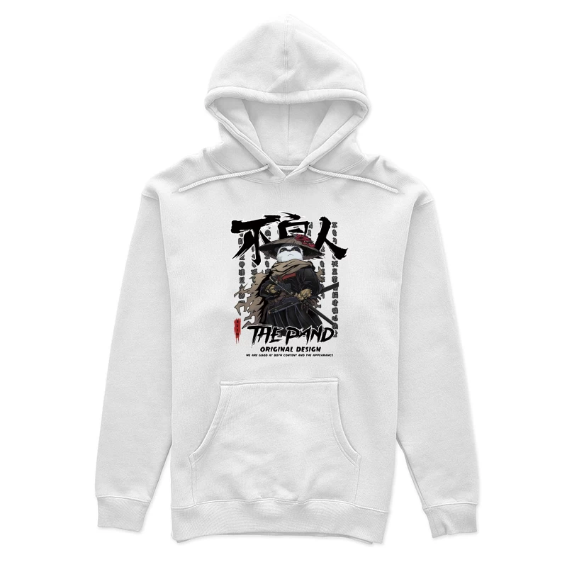Panda Samurai Illustration Damen Pullover Hoodie