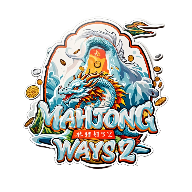 Mahjong Ways 2 Game Logo Throw Pillow
