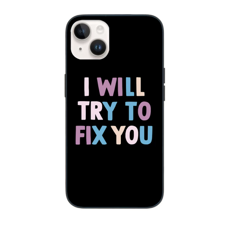 Coldplay Fix You iPhone Case