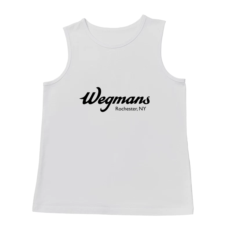 Wegmans Supermarket Logo from Rochester, New York Male Tank Top