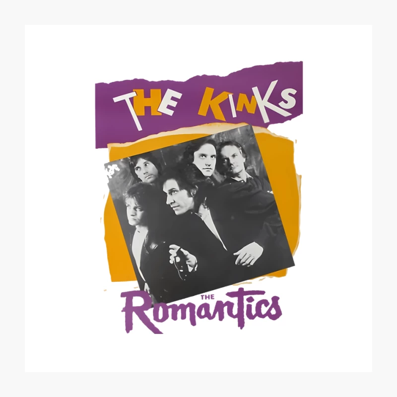 Kinks Romantics Pin