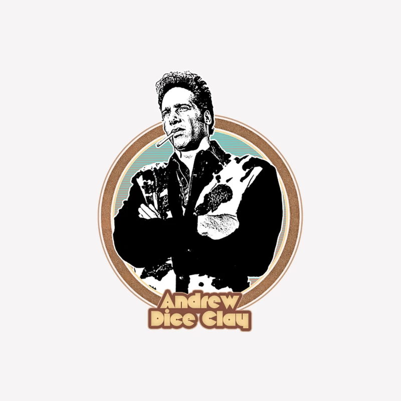 Andrew Dice Clay  Retro Style Fan Design Female T-Shirt