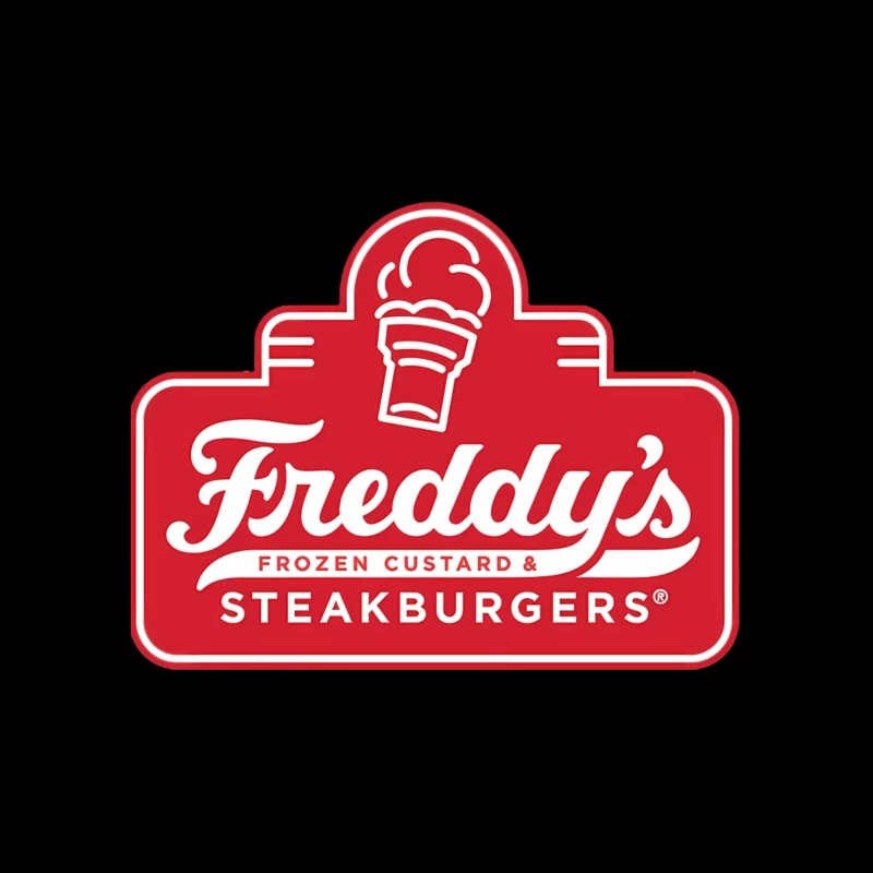 Freddy's Frozen Custard & Steakburgers Restaurant Logo Tapestry