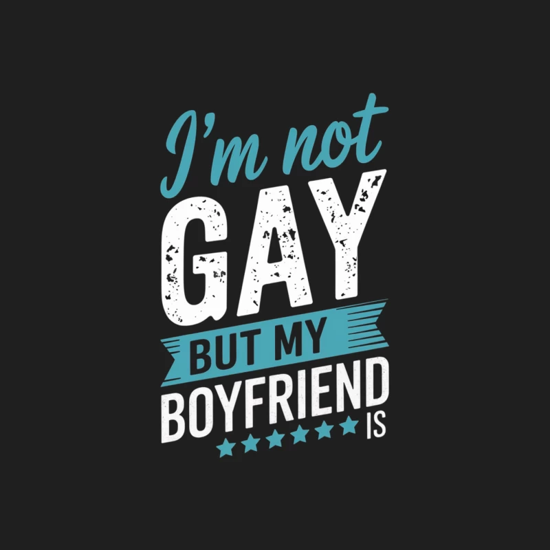 Humorous Typography Quote About Boyfriend Male Tank Top