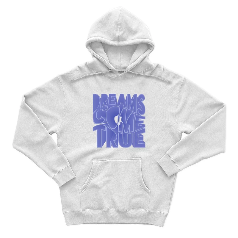 Träume werden wahr Schriftzug Herren Pullover Hoodie