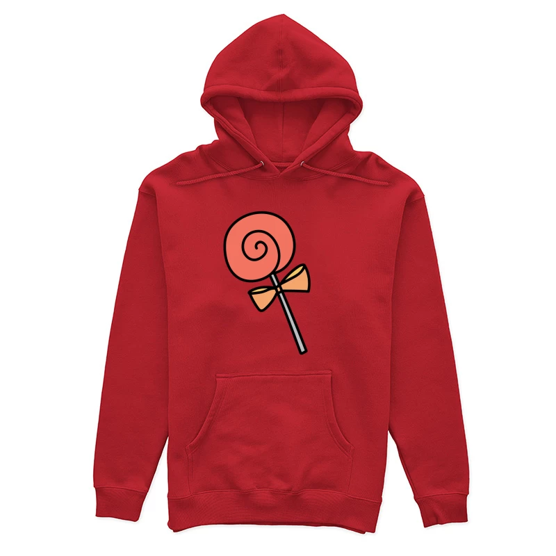Lollipop colorée avec nœud Femme Sweat à capuche