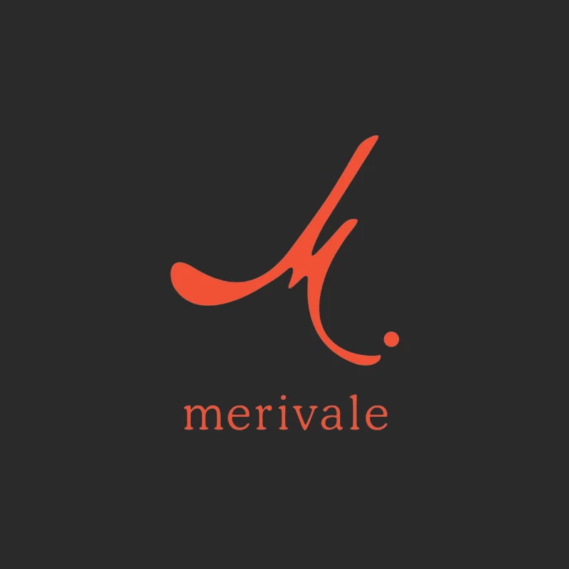 Merivale Hospitality Group Minimalist Red Logo Design Baseball Cap