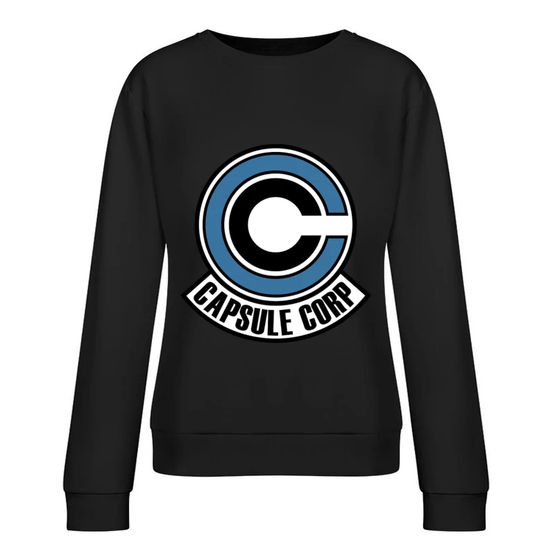 Capsule Corp Logo Female Pullover Sweatshirt