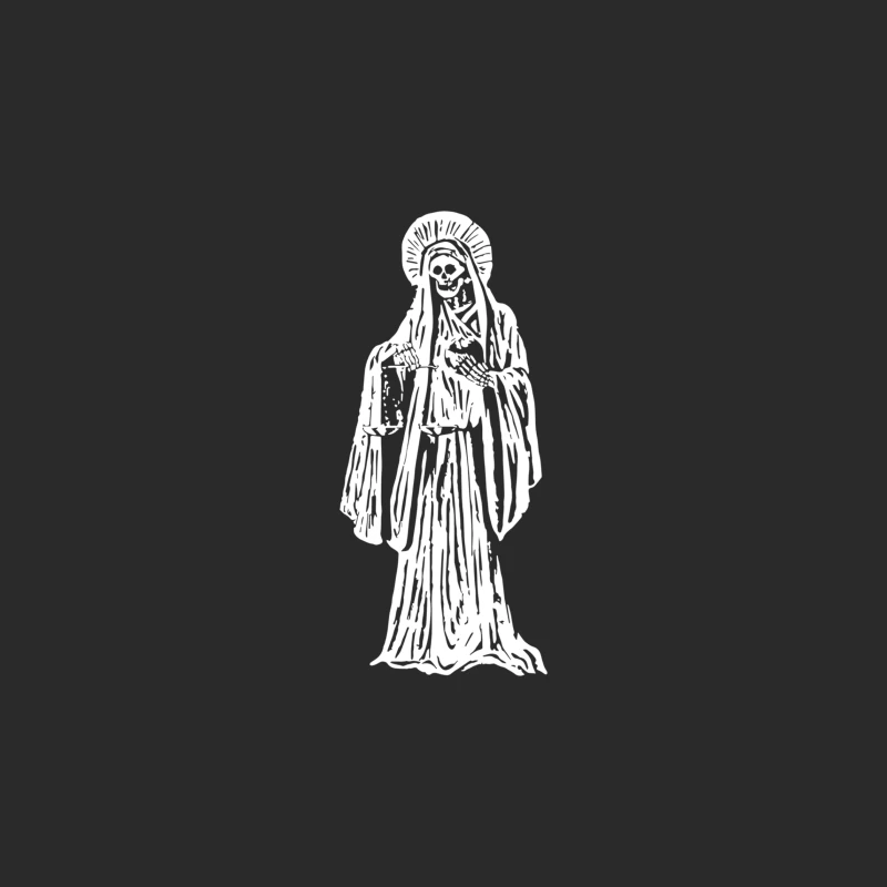 Santa Muerte Blanca Baseball Cap