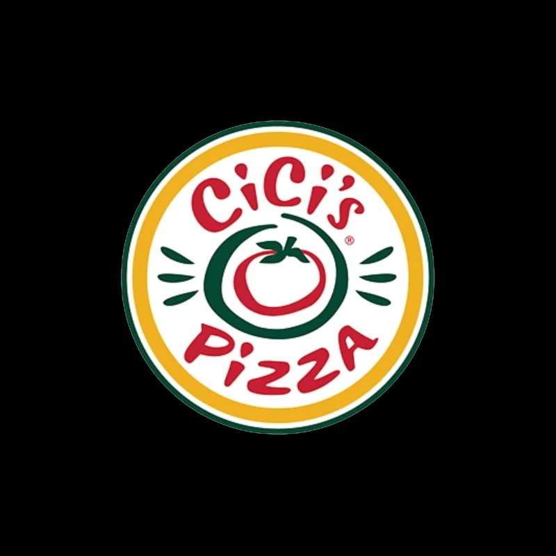 CiCi's Pizza Restaurant Chain Logo with Tomato Symbol Tapestry