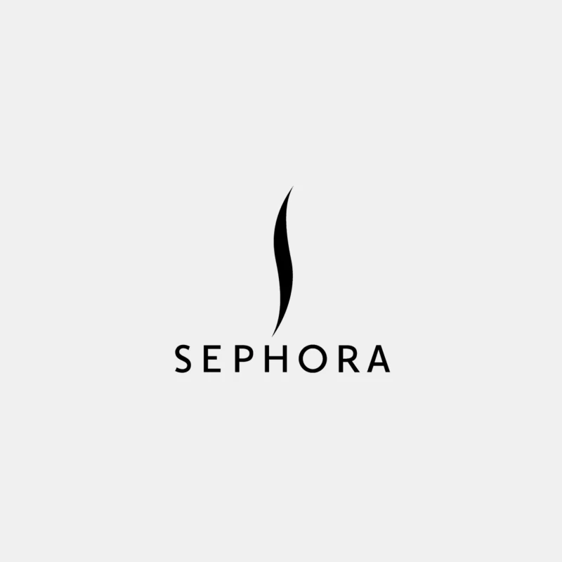 Sephora Black and White Minimalist Beauty Retailer Logo Male Tank Top