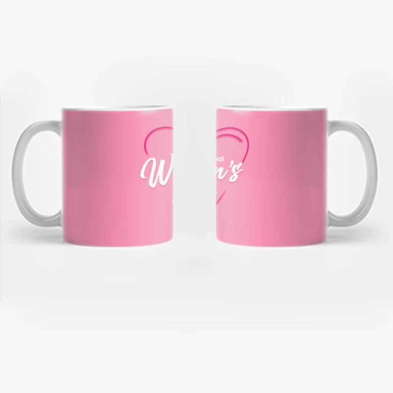 Elegant International Women's Day Design Coffee Mug