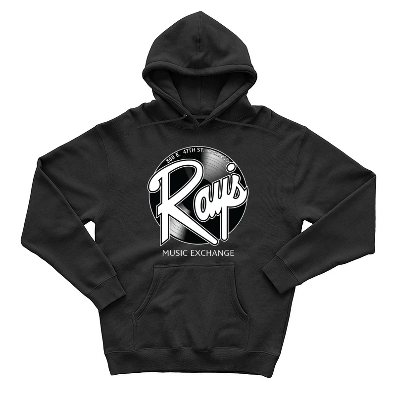 Ray's Music Exchange logo Male Pullover Hoodie