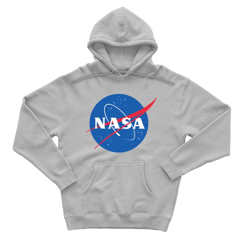 NASA Logo: Celebrating Space Exploration Male Pullover Hoodie