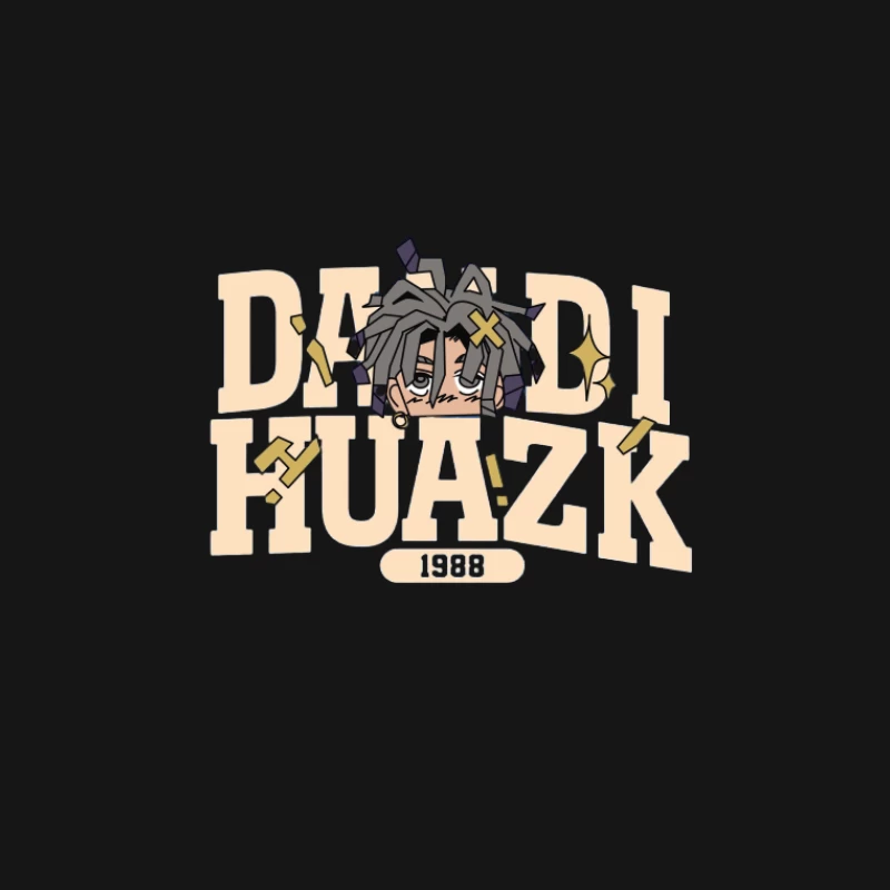 Coole Comic-Grafik Dandi Huazk Herren T-Shirt
