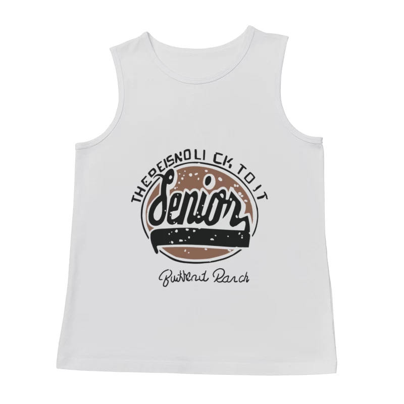 Senior Design auf Büffelleder Herren Tanktops