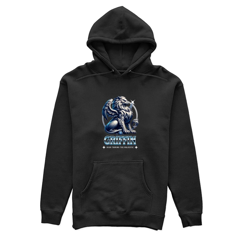 Majestätischer Greif-Logo mit Flügeln Damen Pullover Hoodie
