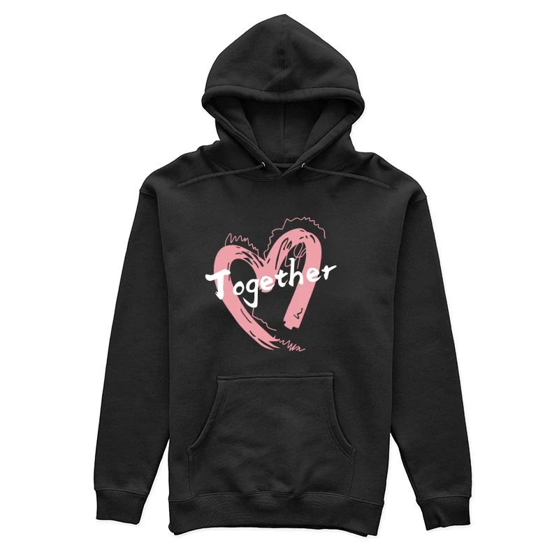 Herzliche Verbindung Damen Pullover Hoodie