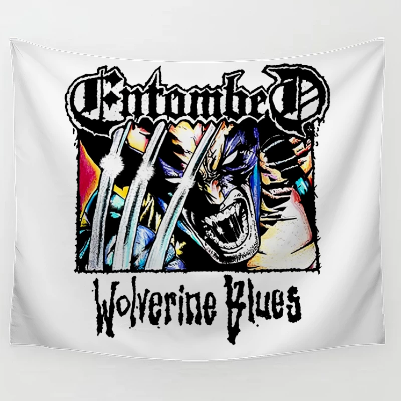 Entombed Wolverine Blues Vintage Tapestry