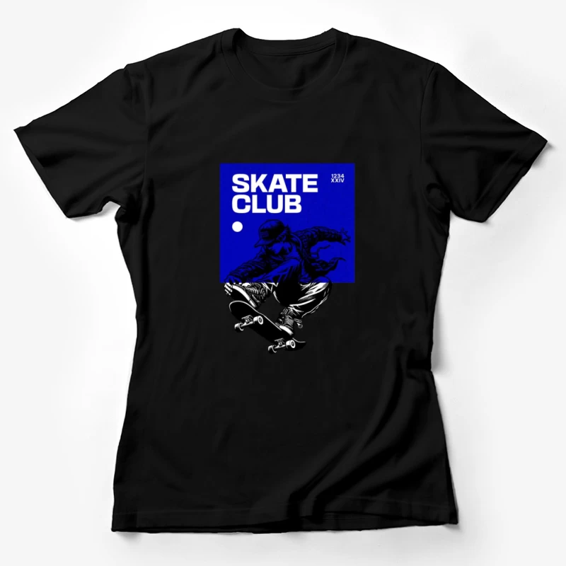 Skateboard Trick Poster Damen T-Shirt