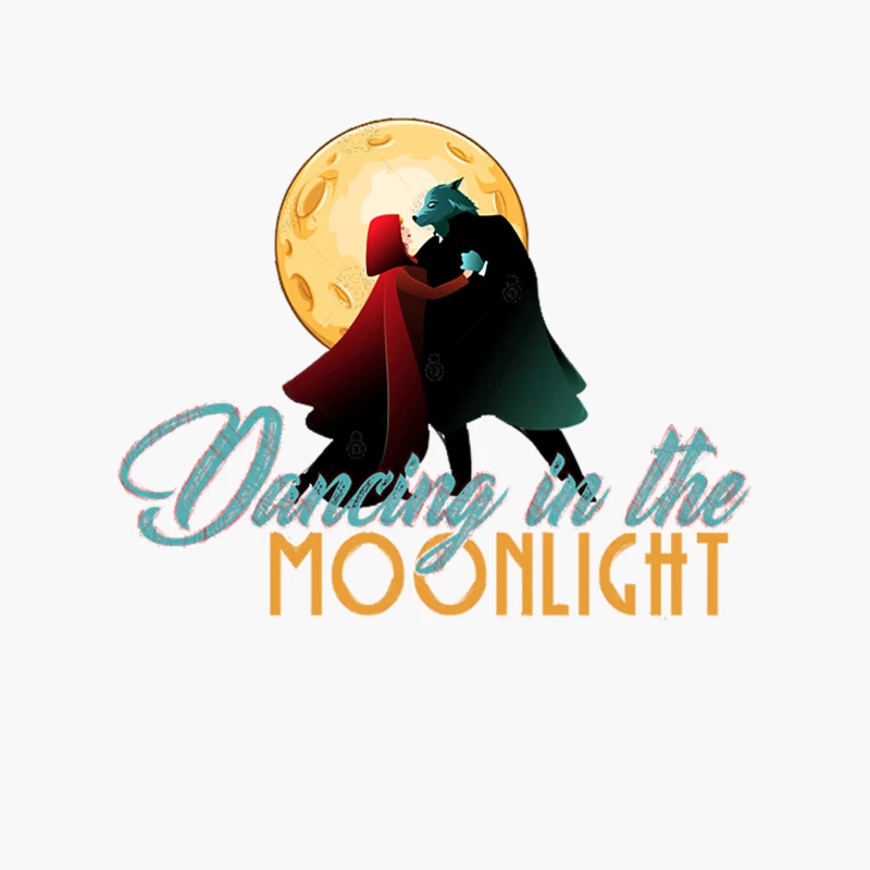 Dancing in the Moonlight Cotton Tote Bag