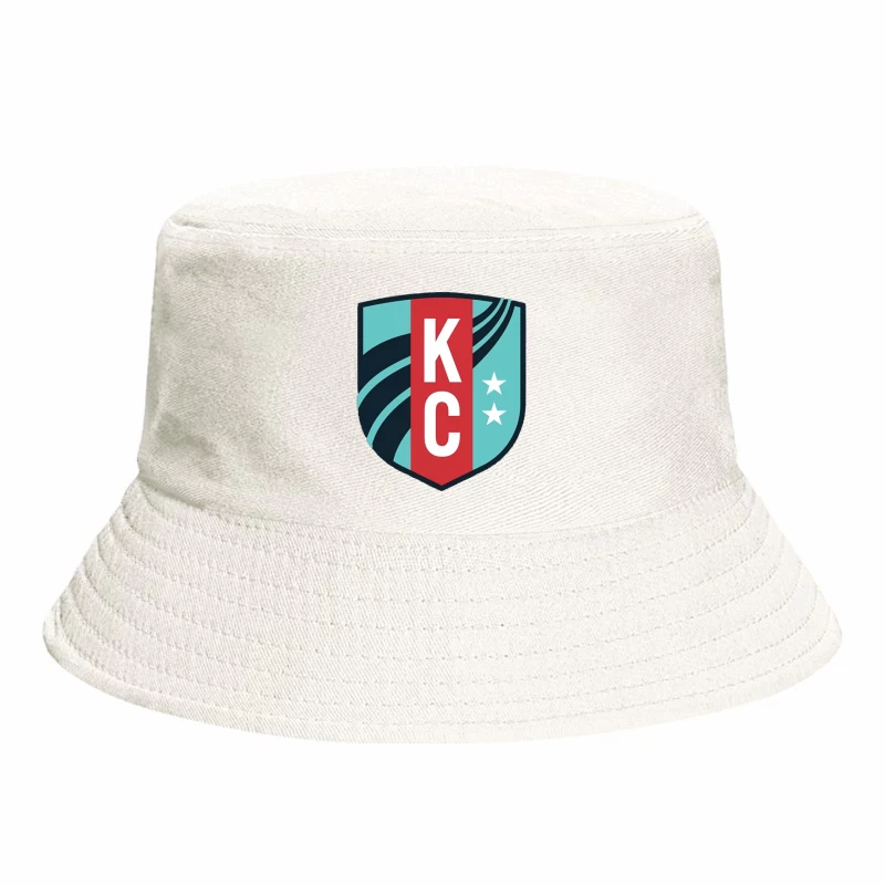 KC Sports Shield Logo with Stars Bucket Hat