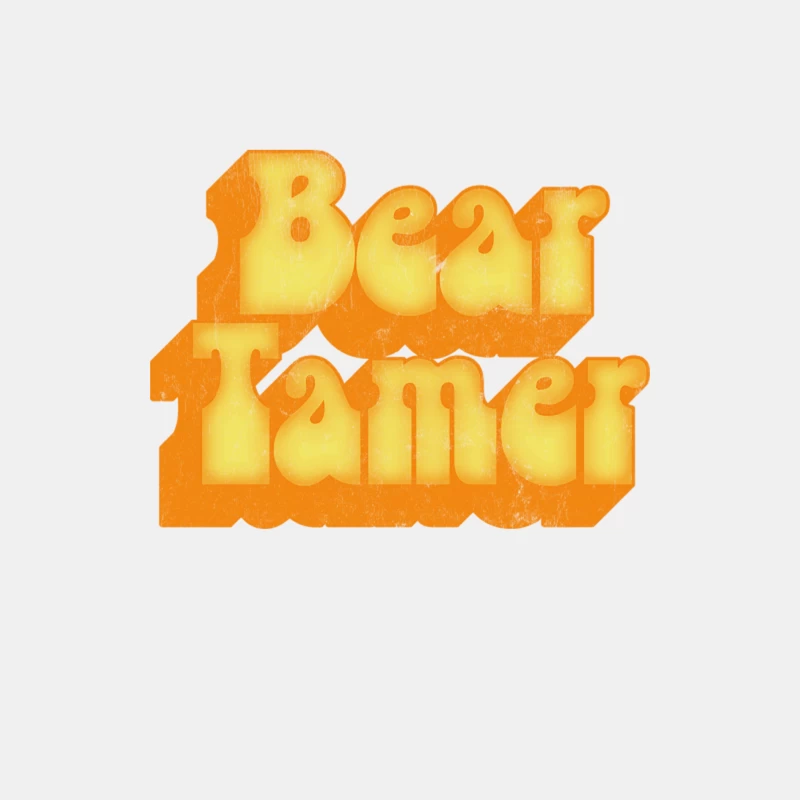 Bear Tamer  Retro Style Gay Bear Design Male Tank Top