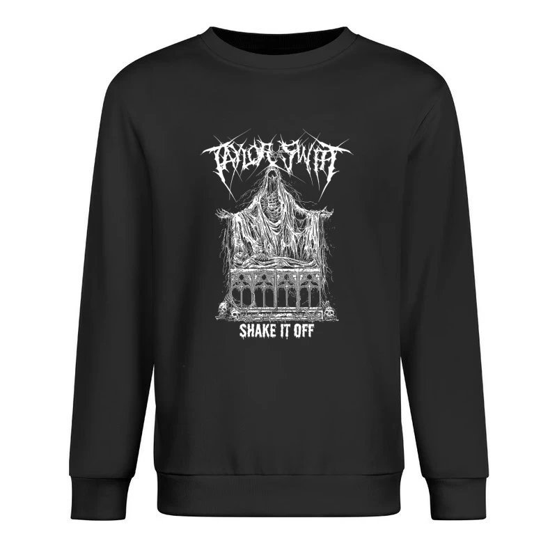 Taylor Swift Metal Shake It Off Male Pullover Sweatshirt