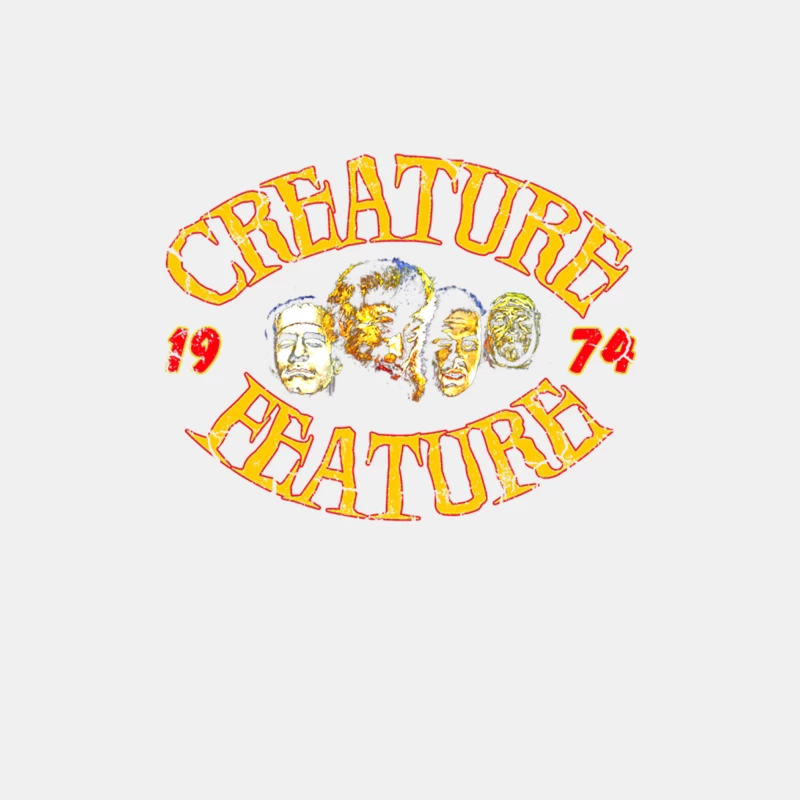 Creature Feature, distressed (version 2) Male Tank Top