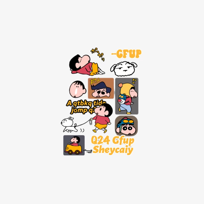 Comic-Charaktere in lustigen Posen Herren Pullover Sweatshirt