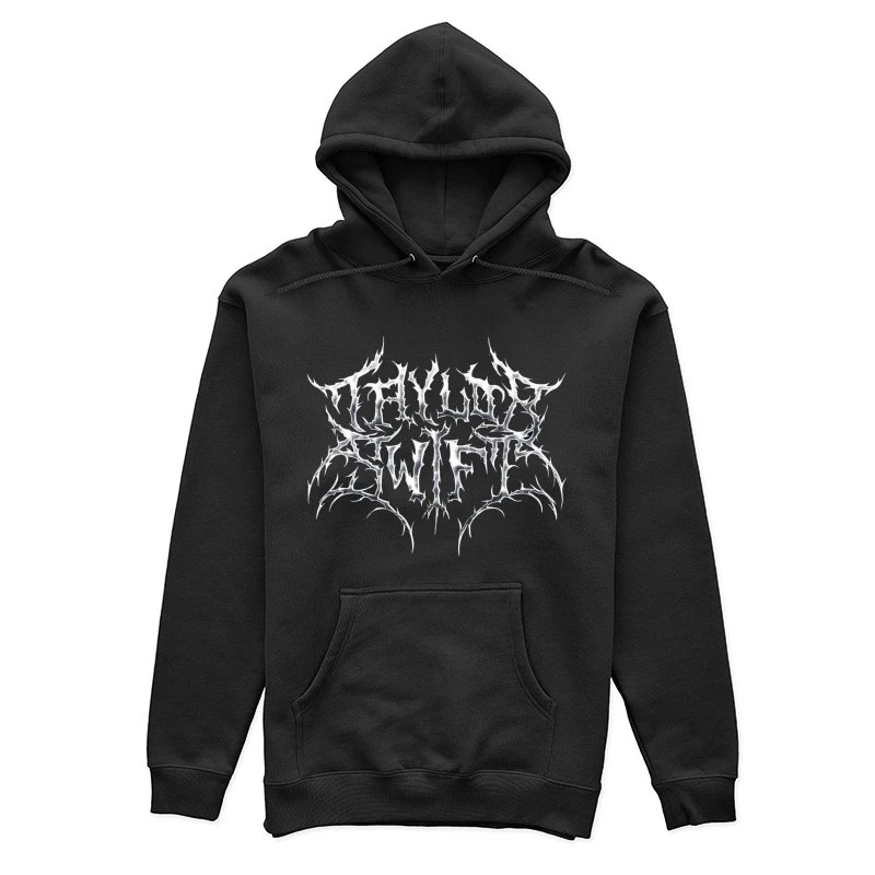 Gothic Metal Band Logo Design Female Pullover Hoodie