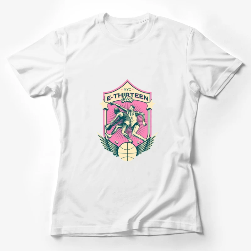 Emblème du club de basket E-Thirteen Femme T-Shirt
