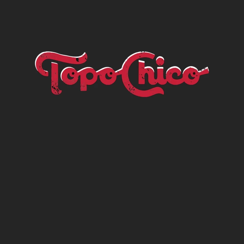 Vintage Topo Chico Red Logo Design Female Pullover Sweatshirt