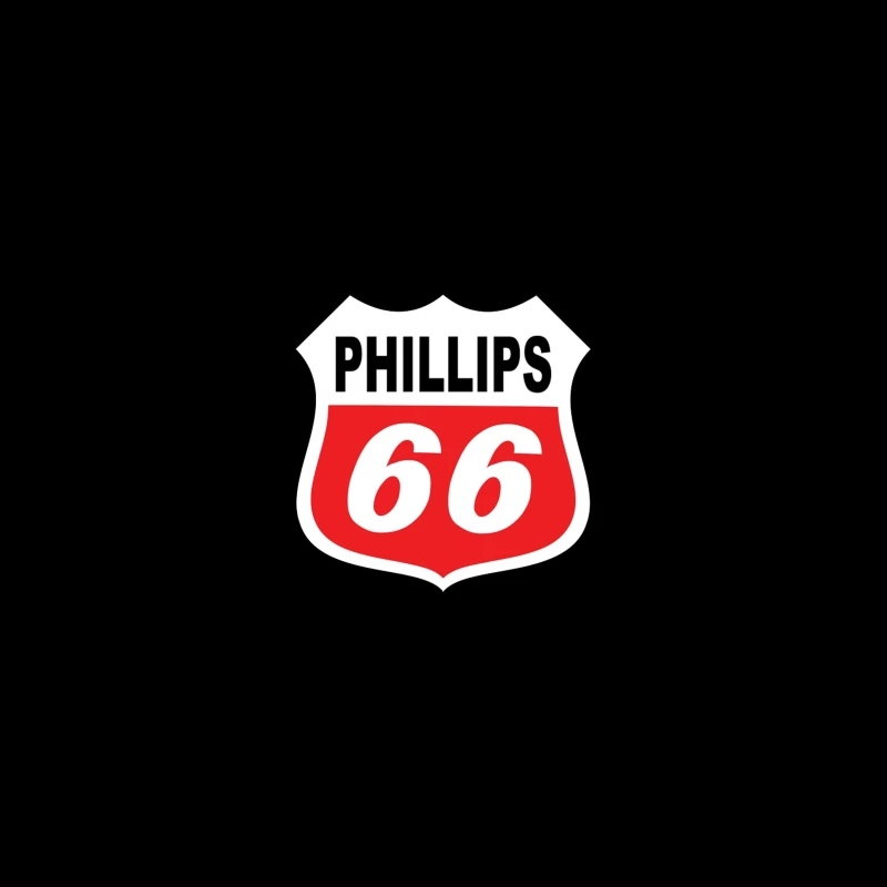 Phillips 66 Classic Shield Logo Design Travel Mug