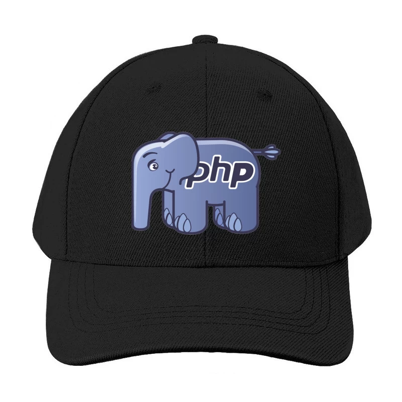 PHP Programming Language Elephant Mascot Logo Baseball Cap