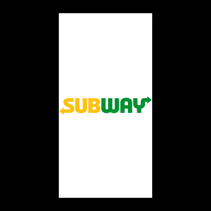 Subway Restaurant Logo Design iPhone Case