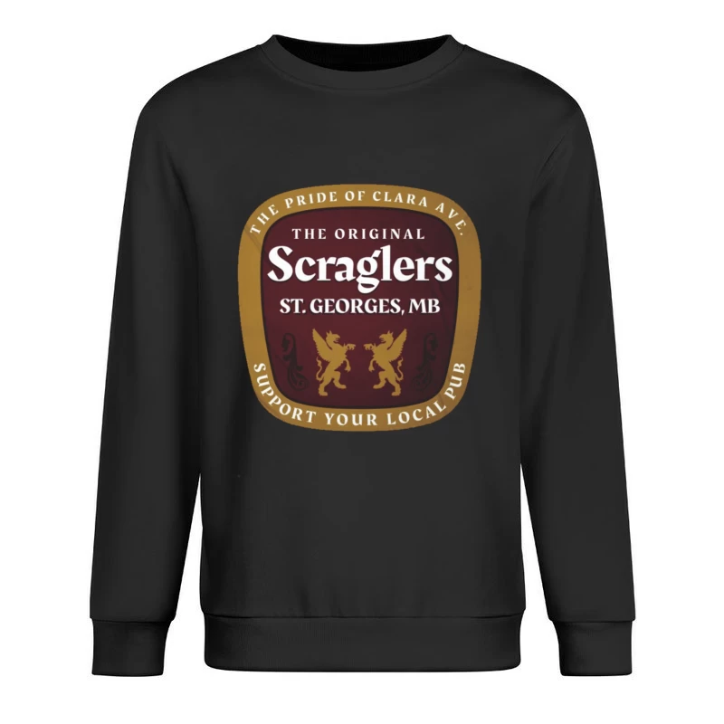 Scraglers Public House Male Pullover Sweatshirt