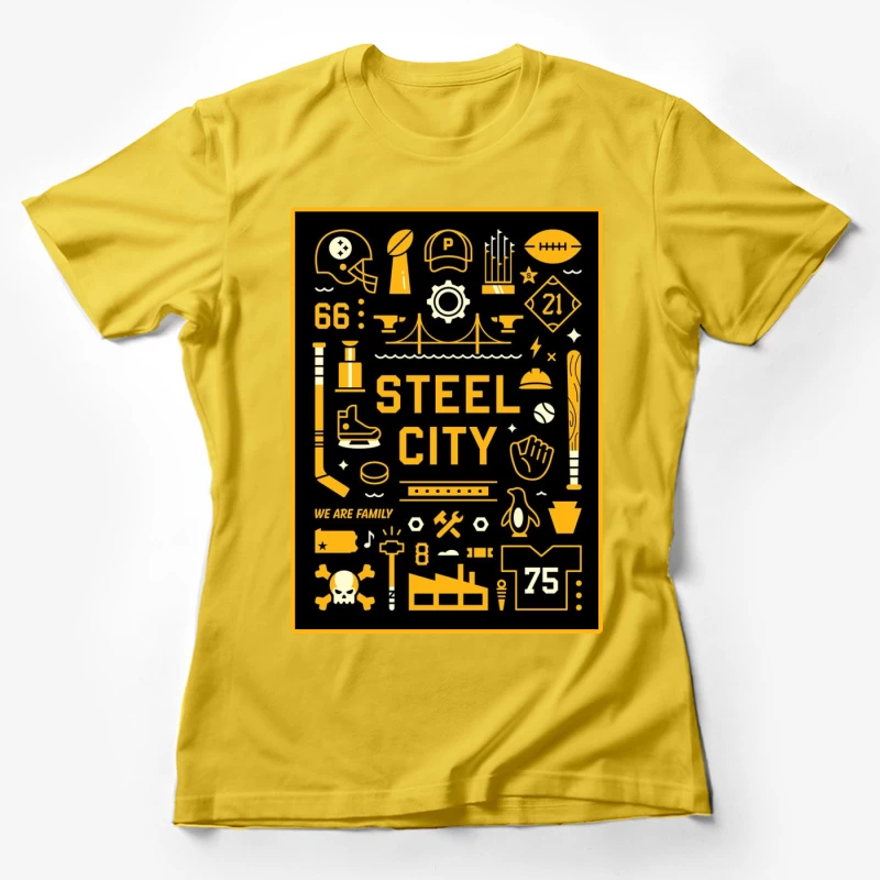 PITTSBURGH SPORTS Female T-Shirt