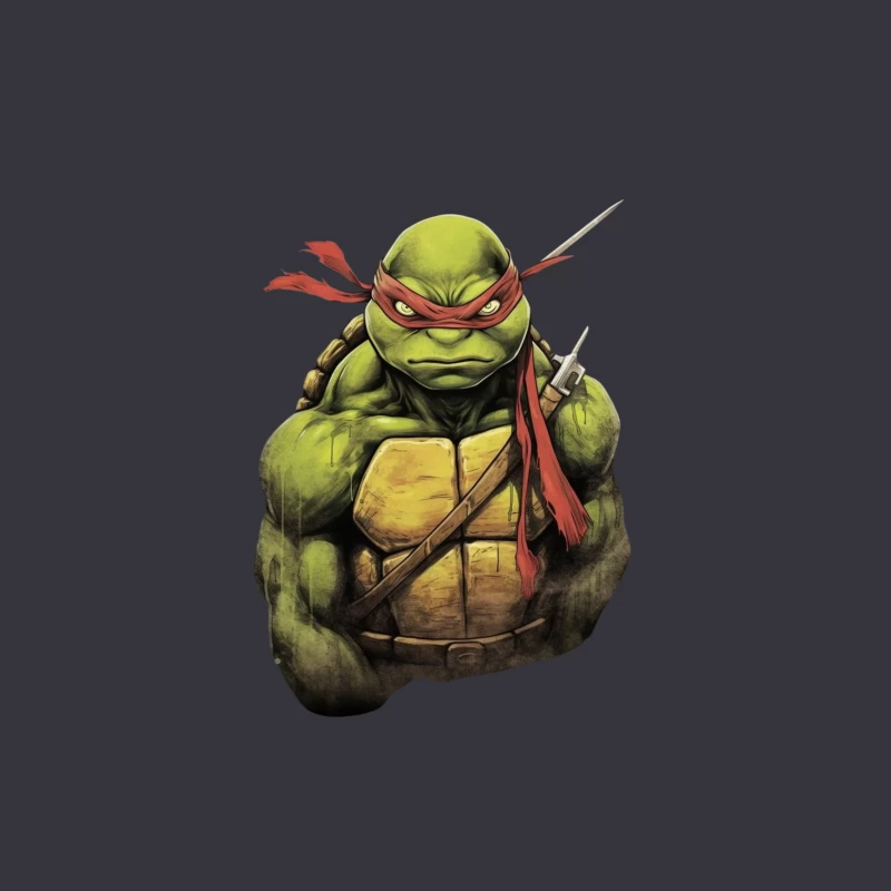 Cool Cartoon Ninja Turtle Character iPhone Case