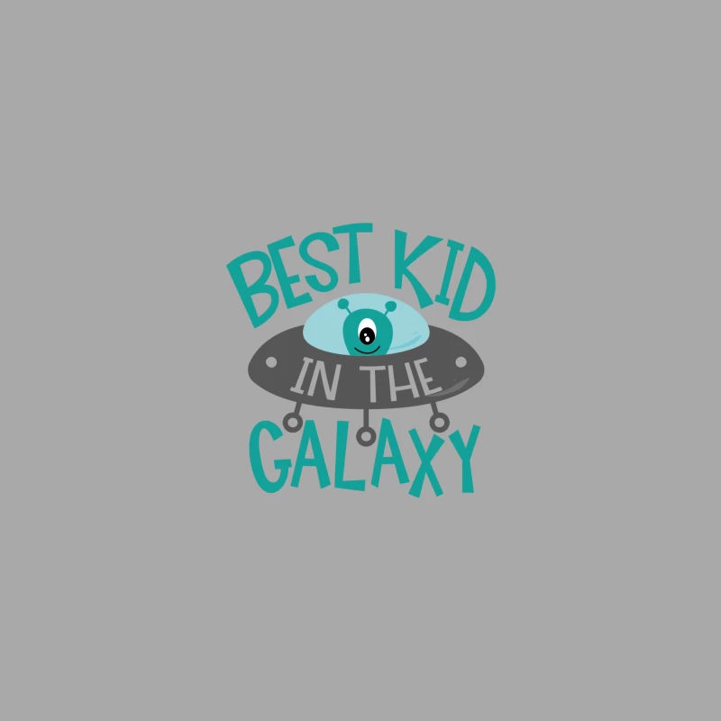 Meilleur enfant de la galaxie avec OVNI coloré Homme Sweat à capuche